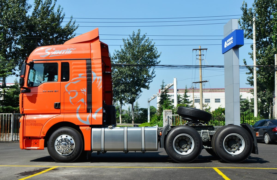 Τρακτέρ 6*4 βαρύ φορτηγό Sinotruck SITRAK G7 υψηλή οροφή 480hp AMT φύλλο άνοιγμα