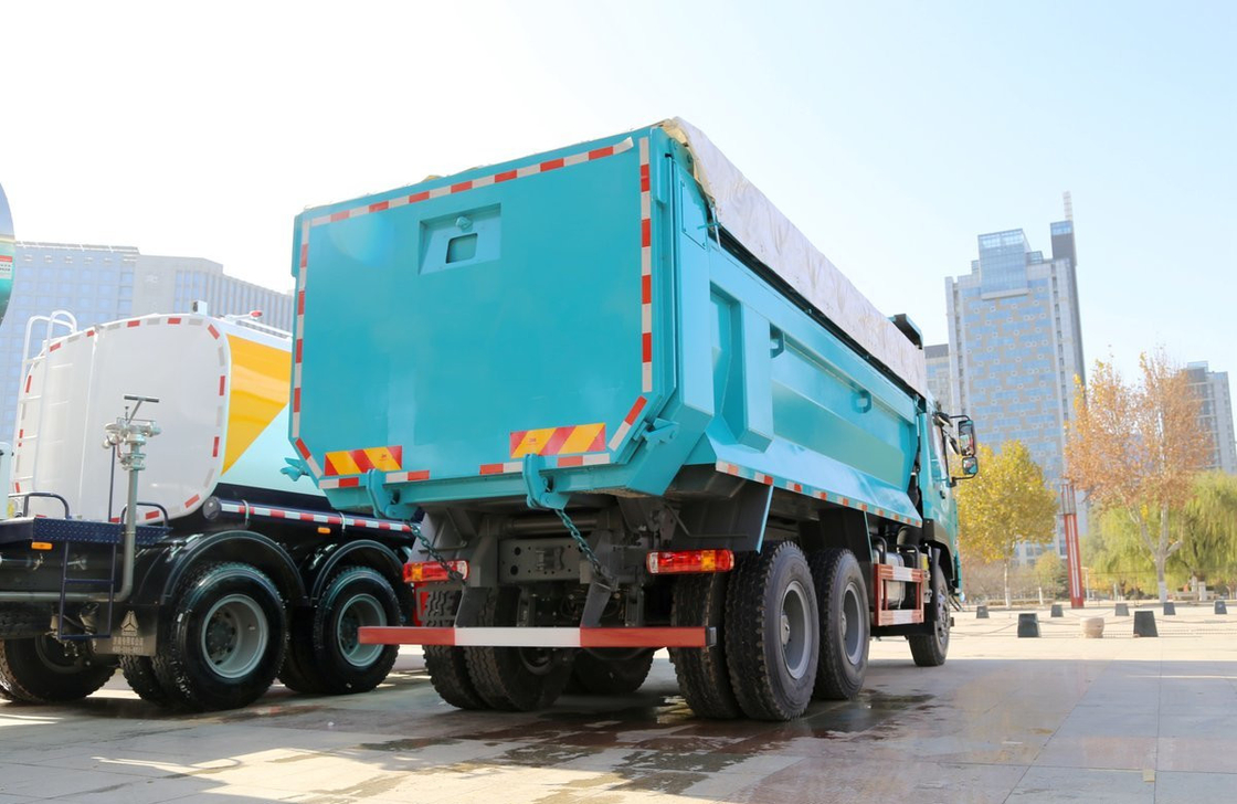 Σινο ορυχείο φορτηγό 380hp Inline έξι κύλινδρο 8,7 μέτρα μήκος 6 * 4 Steyr D78 LHD / RHD