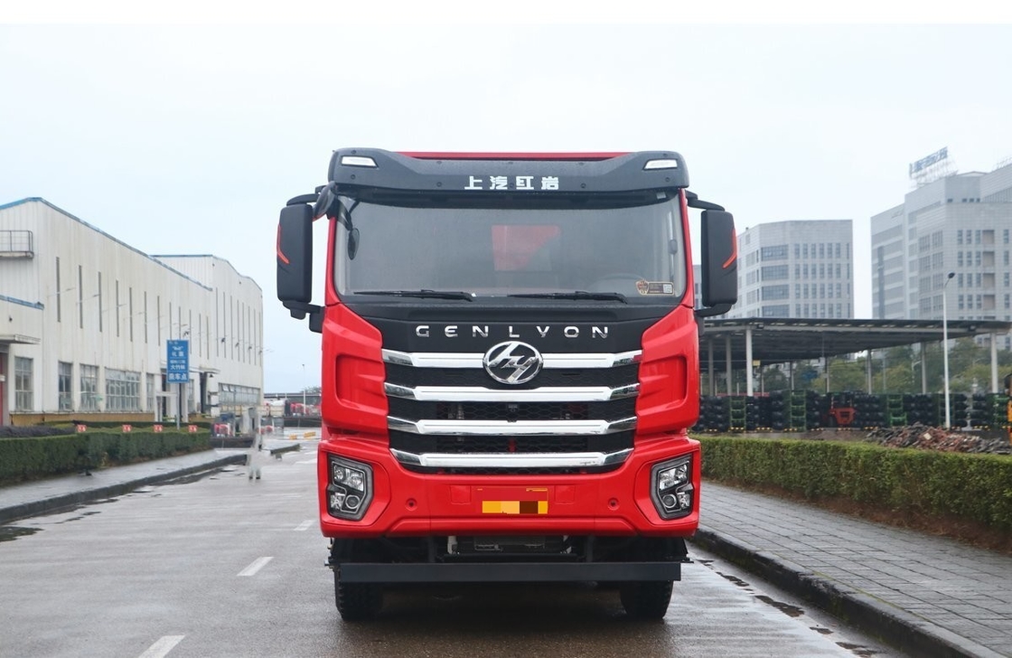 Χονγκγιάν 560hp C6 φορτίο 20 τόνων 12 ελαστικά χρησιμοποιημένα φορτηγό ντάμπερ 8 × 4 LHD / RHD