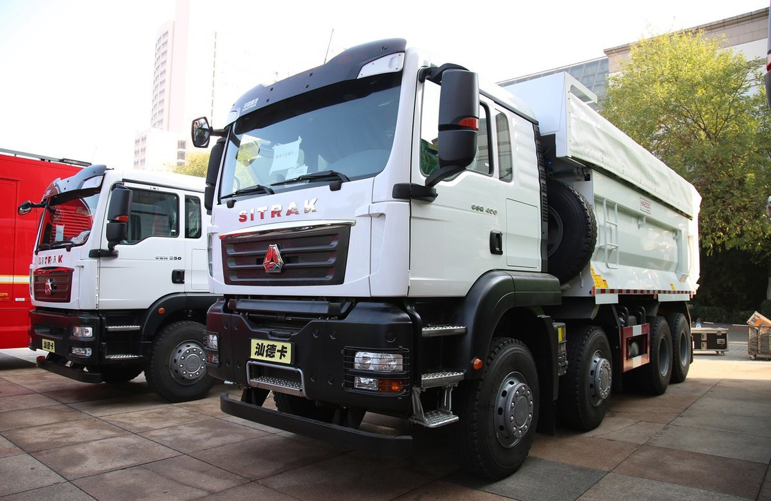Sino Truck Dump Truck Tipper Νέο SITRAK 5,8 μέτρα κουτί 400hp Euro 5 χειροκίνητο 12 ταχύτητα