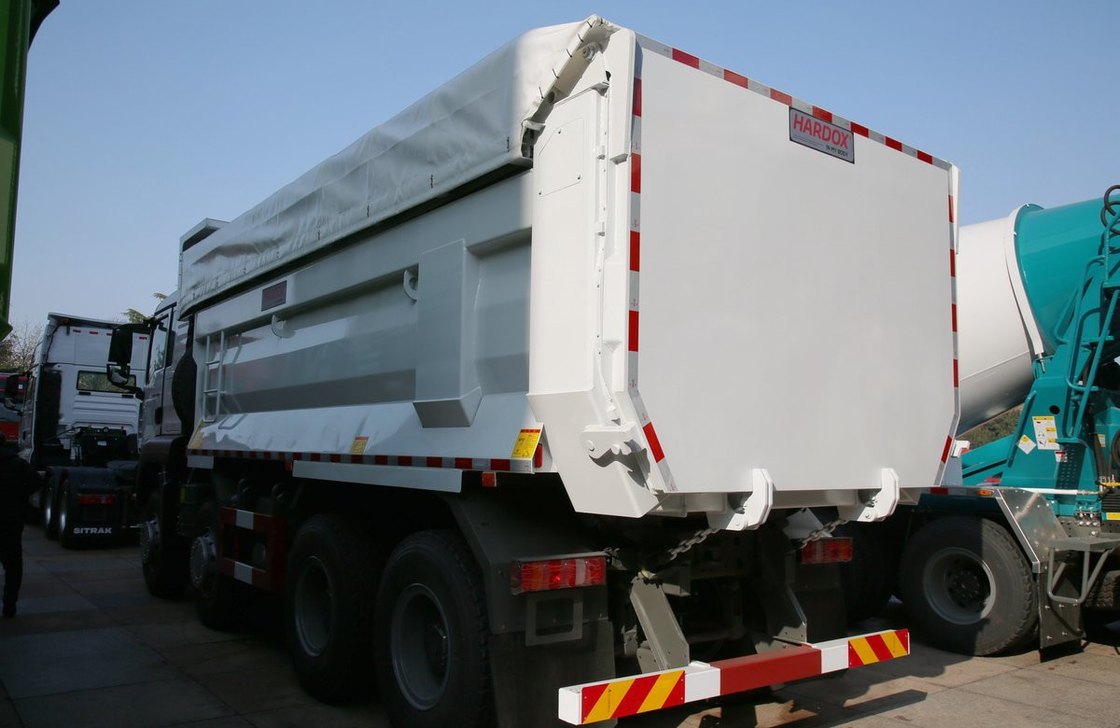 Sino Truck Dump Truck Tipper Νέο SITRAK 5,8 μέτρα κουτί 400hp Euro 5 χειροκίνητο 12 ταχύτητα