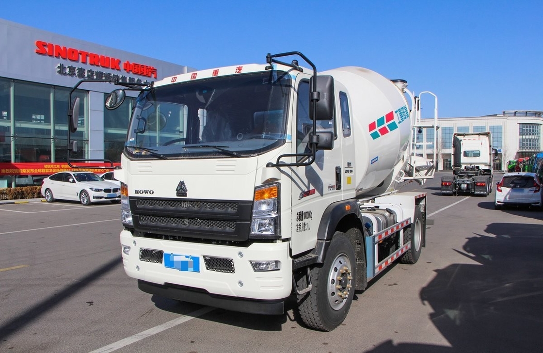 Μίνι Μικροσυσκευαστή Χόου 4×2 Weichai Μηχανή 220hp 4 κυβικά μονό άξονα 6 ελαστικά