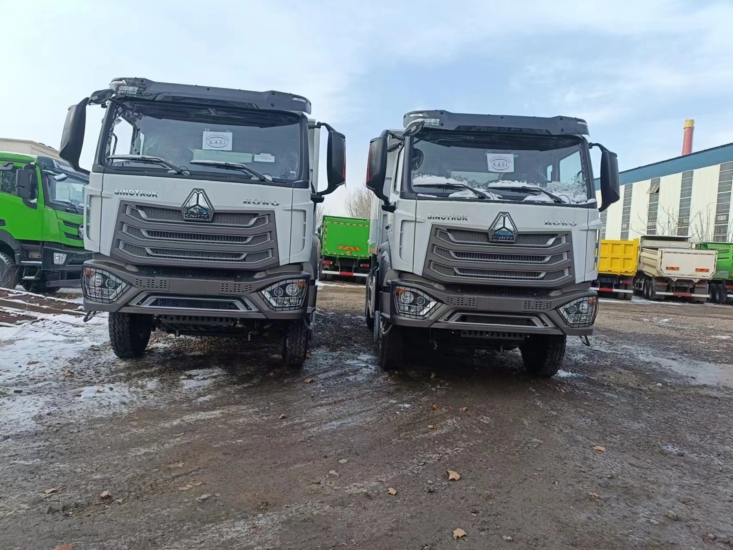Χόου Νταμπ Τρακ 6x4 Νέος κινητήρας Weichai 400hp Single and Half Cab Spring Leaf LHD/RHD
