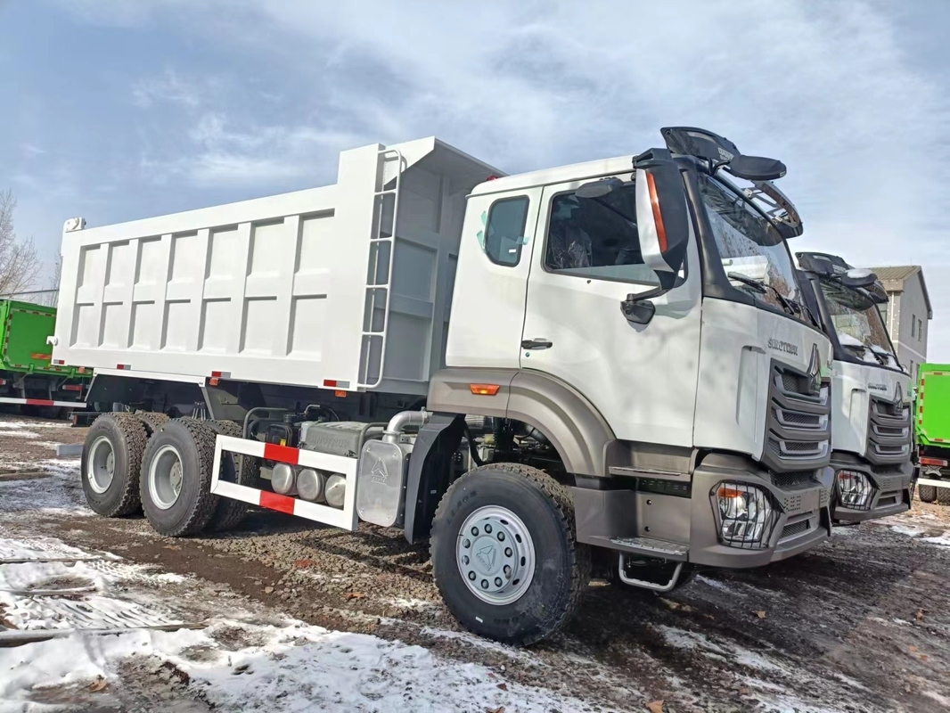 Χόου Νταμπ Τρακ 6x4 Νέος κινητήρας Weichai 400hp Single and Half Cab Spring Leaf LHD/RHD