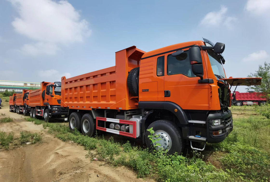 Χόου φορτηγό Euro 5 Χόου 6*4 TX 336hp ολοκαίνουργια μπροστινή πλευρά υδραυλική ανύψωση 10 ελαστικά