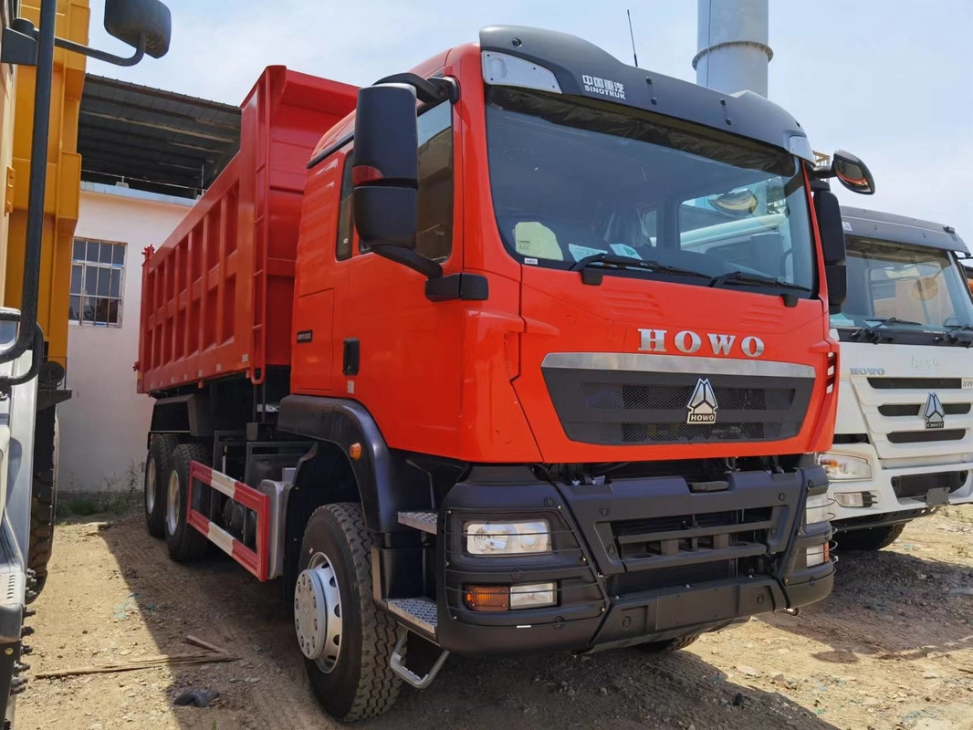 Χόου φορτηγό Euro 5 Χόου 6*4 TX 336hp ολοκαίνουργια μπροστινή πλευρά υδραυλική ανύψωση 10 ελαστικά