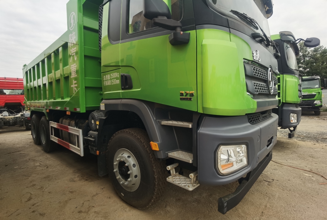 Φορτηγό 40t Χρησιμοποιούμενο Shacman 6×4 X3000 Dumper Heavy Duty 375hp Weichai 2021 Έτος