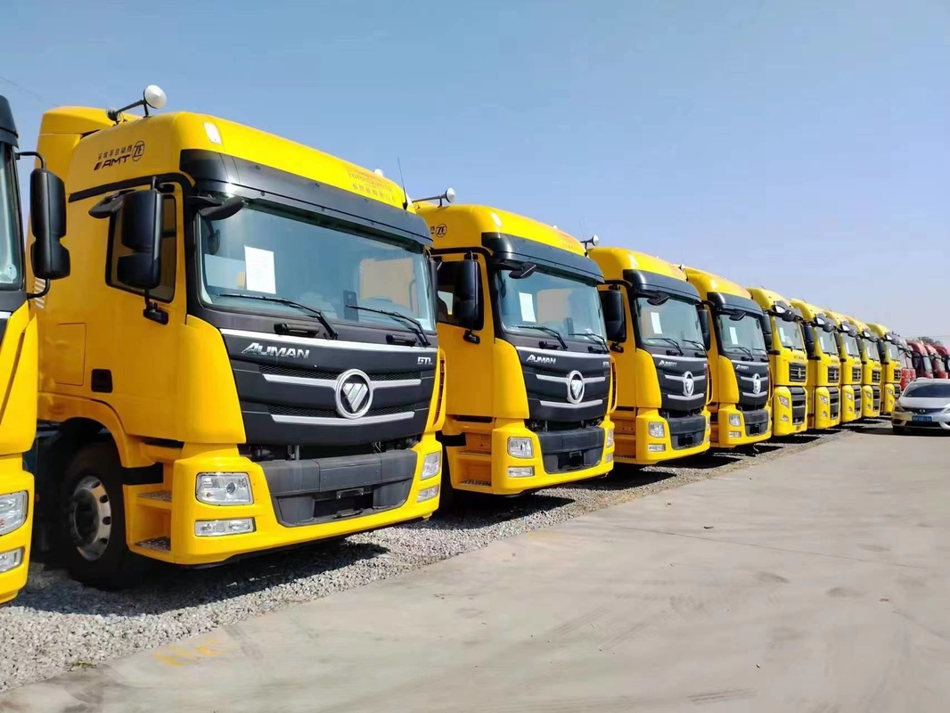 Νέο Τρακτέρ Τρόκ 6*4 Foton GTL Horse 510hp Κίτρινο χρώμα 10 ελαστικά αυτόματα 2021 έτος
