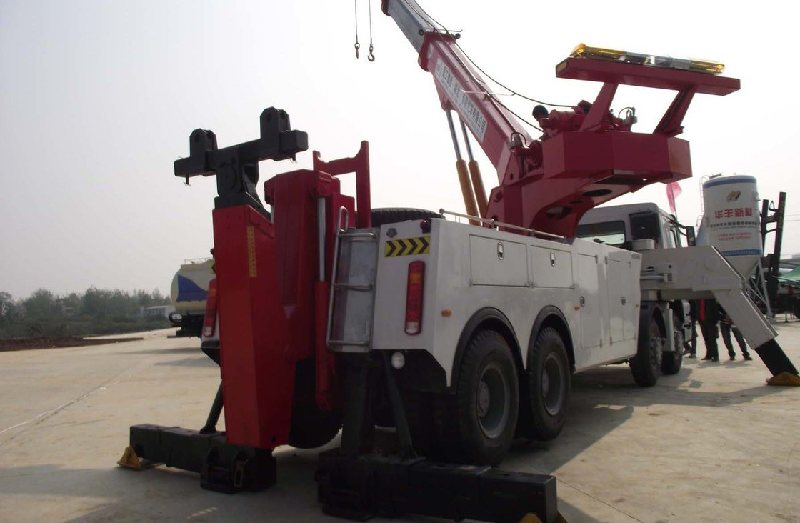 Τελεφερίκι Κινέζικη μάρκα Sinotruck Howo 8*4 Ένα προς ένα Τελεφερίκι 6-12 τόνων Ευρω-3 εκπομπές