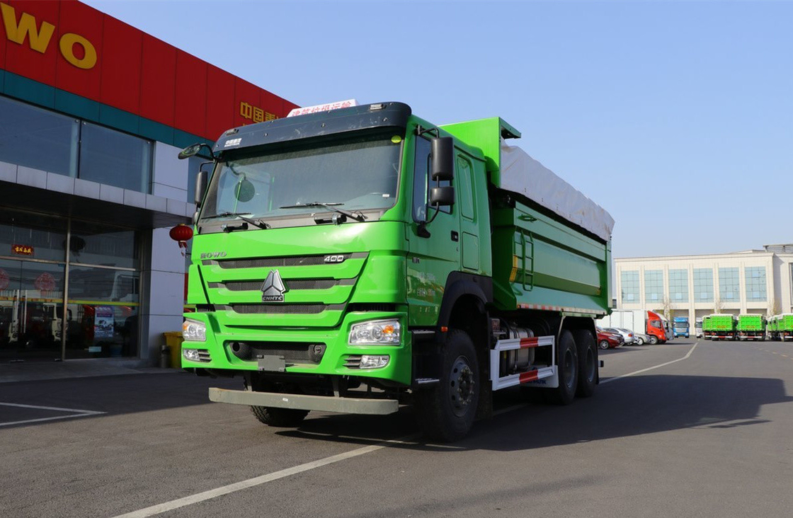 Σινο Truck Moteur 400 Weichai Μηχανή 6×4 Howo Dumper Truck Φελλός Άνοιξη 10 τροχούς Οδική Μεταφορά