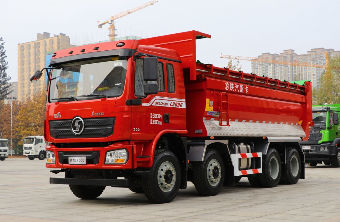 50 τόνων φορτηγά για την πώληση 8 × 4 Shacman L3000 γρήγορη 10 ταχύτητες χειροκίνητη μετάδοση 300hp