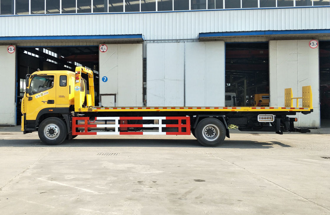 7 Ton Wrecker Truck Foton Diesel Engine 210hp Flat Bed 4*2 Drive Mode 10,5 μέτρα μήκος