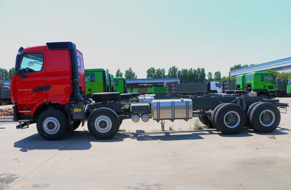 Νέο φορτηγό Howo 40 τόνων εγκατάσταση με 8m Box Cab Howo TH7 Tipper 540hp Sinotruck κινητήρα