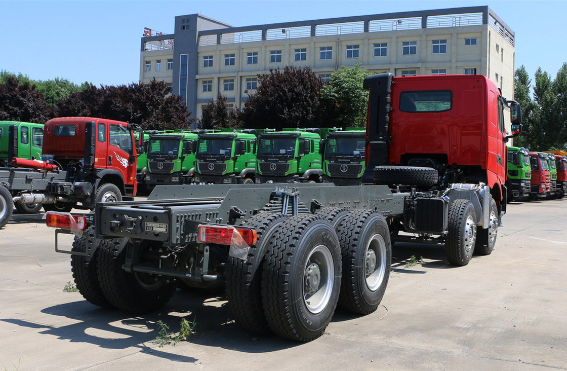Νέο φορτηγό Howo 40 τόνων εγκατάσταση με 8m Box Cab Howo TH7 Tipper 540hp Sinotruck κινητήρα