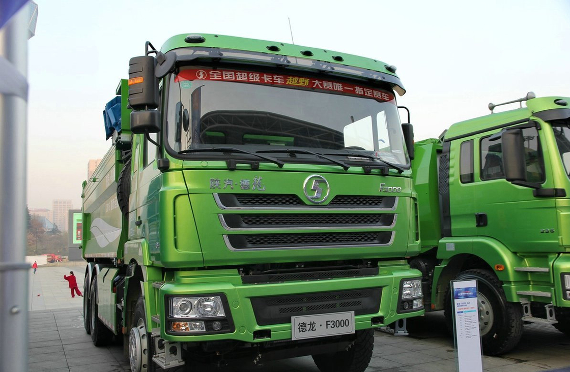 Καμινάκι για πώληση Μηχανή Cummis 345hp Shacman Tipper Truck 6 * 4 Drive Mode LHD & RHD