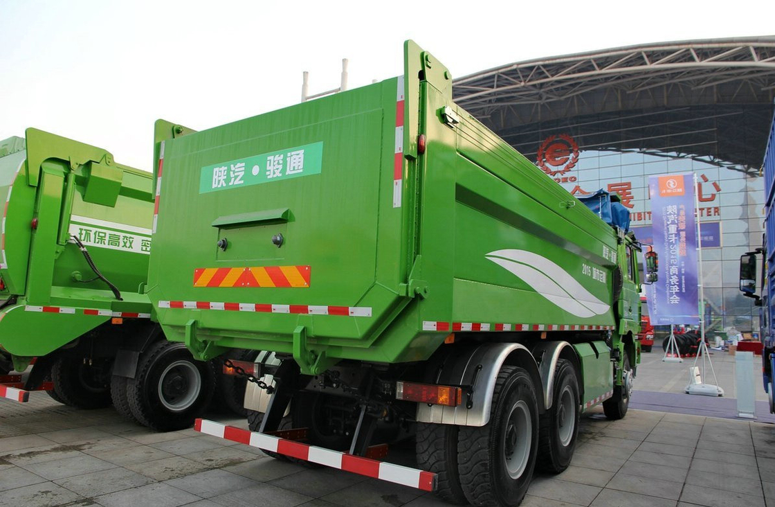 Καμινάκι για πώληση Μηχανή Cummis 345hp Shacman Tipper Truck 6 * 4 Drive Mode LHD & RHD