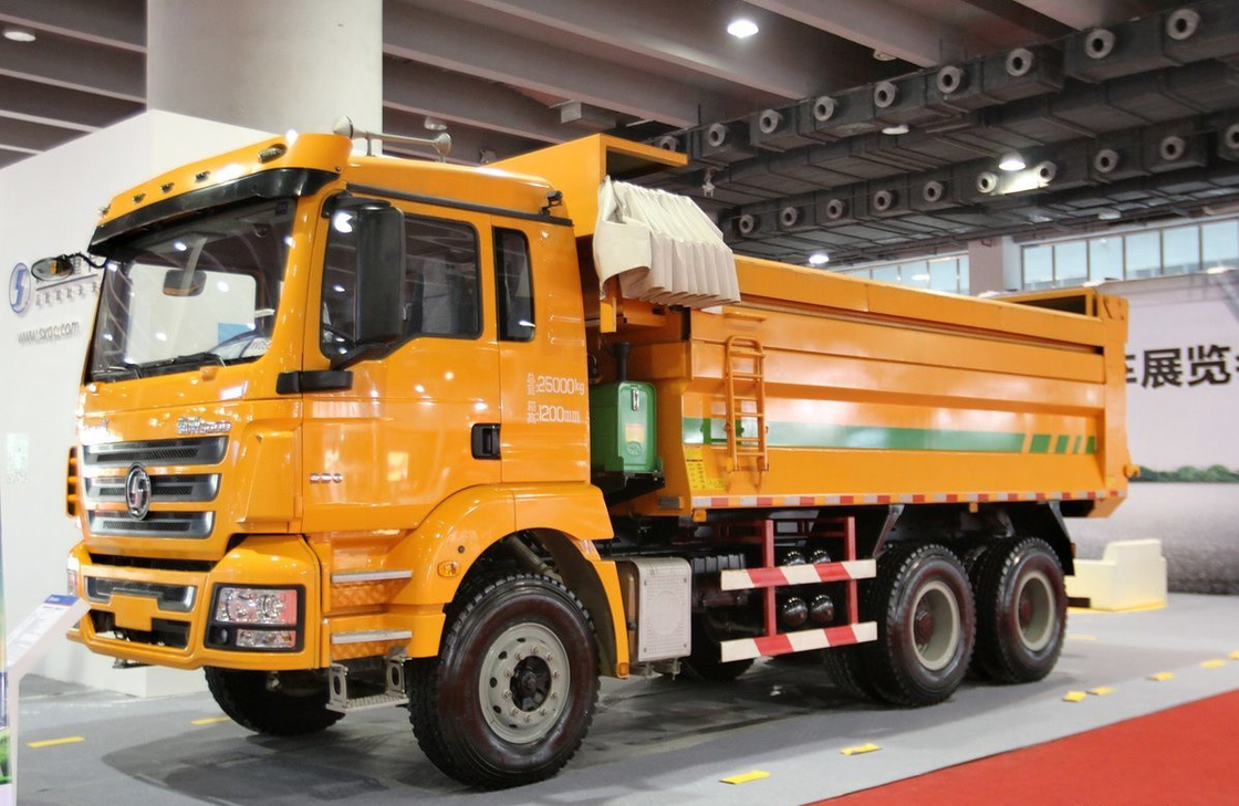 Κίνα Καμιόνι Πώληση U-τύπου Box Shacman Tipper Weichai 290hp Μηχανή Μονό και μισό καμπίνα