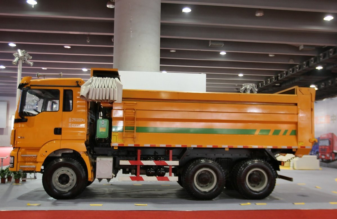 Κίνα Καμιόνι Πώληση U-τύπου Box Shacman Tipper Weichai 290hp Μηχανή Μονό και μισό καμπίνα