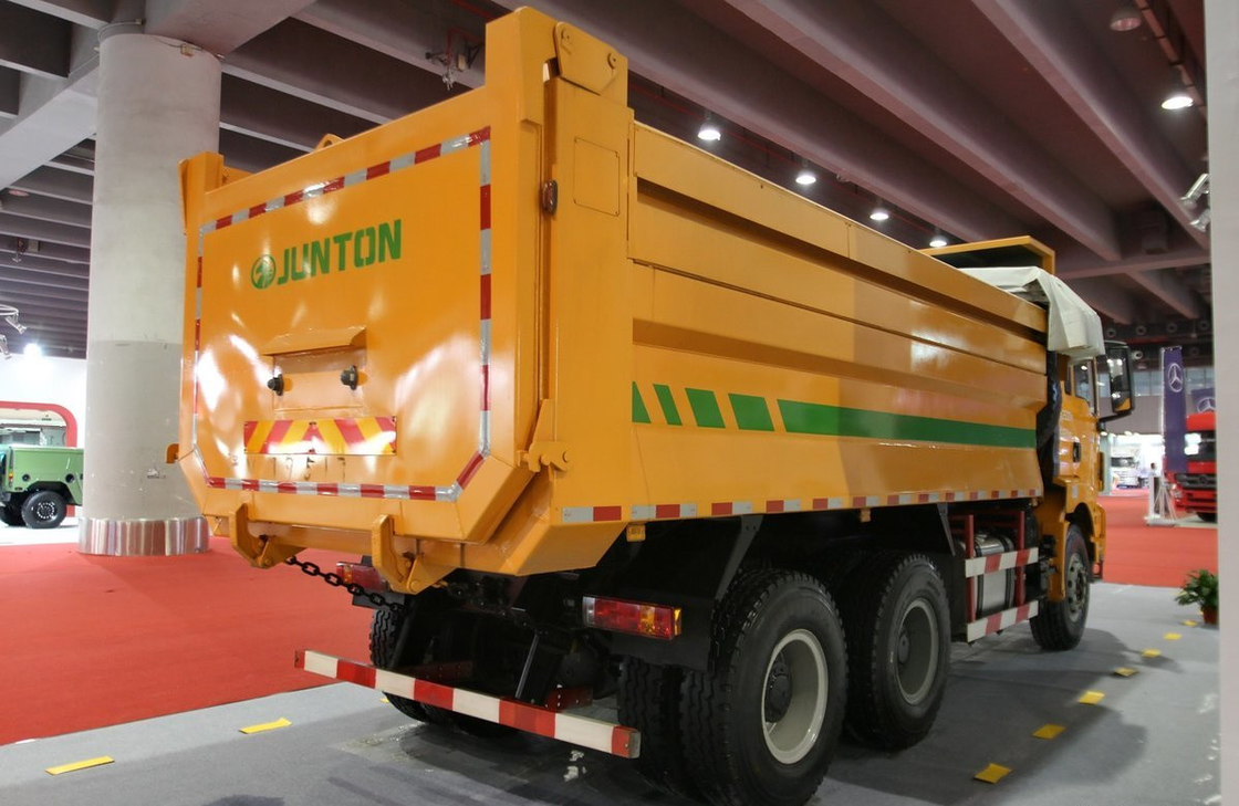 Κίνα Καμιόνι Πώληση U-τύπου Box Shacman Tipper Weichai 290hp Μηχανή Μονό και μισό καμπίνα