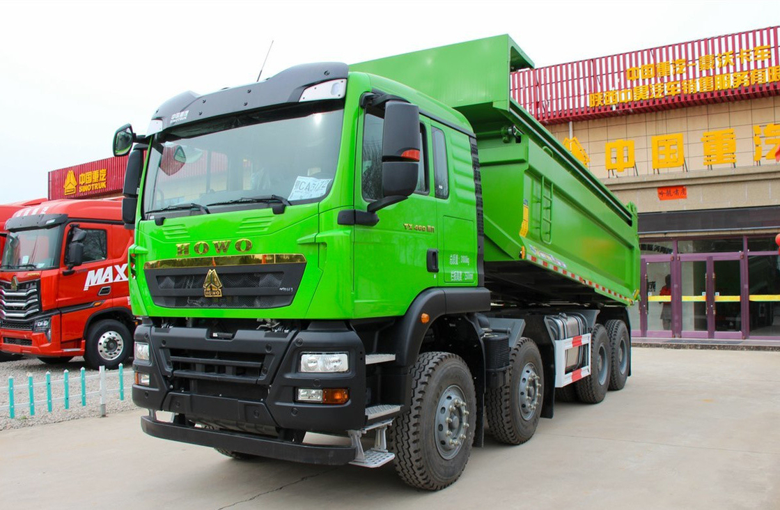 Howo Dump Truck προς πώληση Sinotruck Tipper 12 κυλίνδρων Μηχανή 460hp Αμμουλκούμενος & Μεταφορά πέτρας