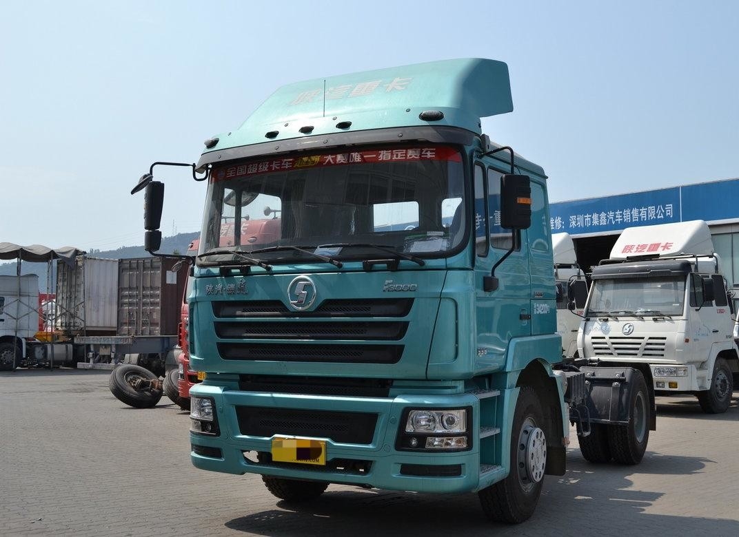 Τρακτέρ 4×2 Νέο Shacman Horse Head Weichai 336hp Euro 3 Εκπομπή Μονό και μισό καμπίνα