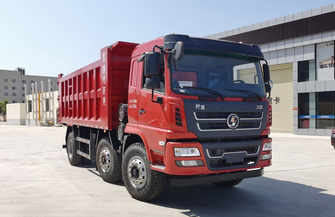 Τρακ Cebu για Shacman X6 Tipper 220hp Yuchai κινητήρα με 8 τροχούς γρήγορο 10 ταχύτητες