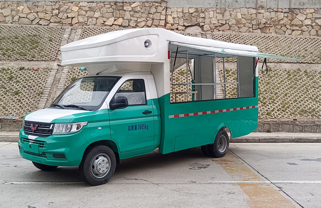 Χρησιμοποιημένο φορτηγό κουτί φορτίου Wuling πωλήσεις Minitruck 5 ταχυτήτων χειροκίνητη μετάδοση 1,5 τόνους payload