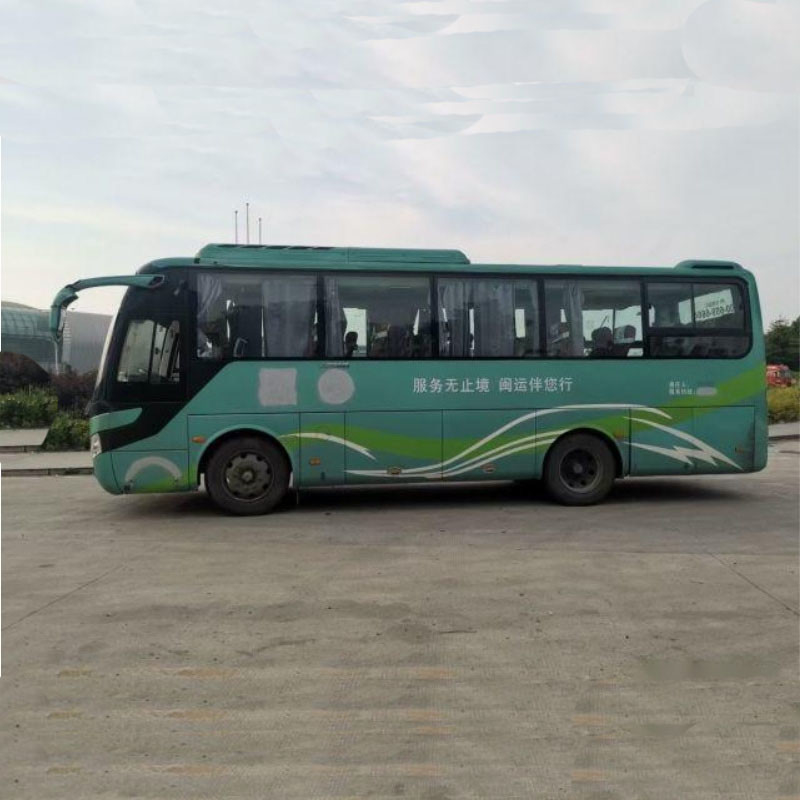 ZK6938H9 Μπλε Χρησιμοποιούμενα λεωφορεία Yutong 39 θέσεις Χρησιμοποιούμενα λεωφορεία ταξιδιού 2010 Έτος Μεγάλη απόδοση