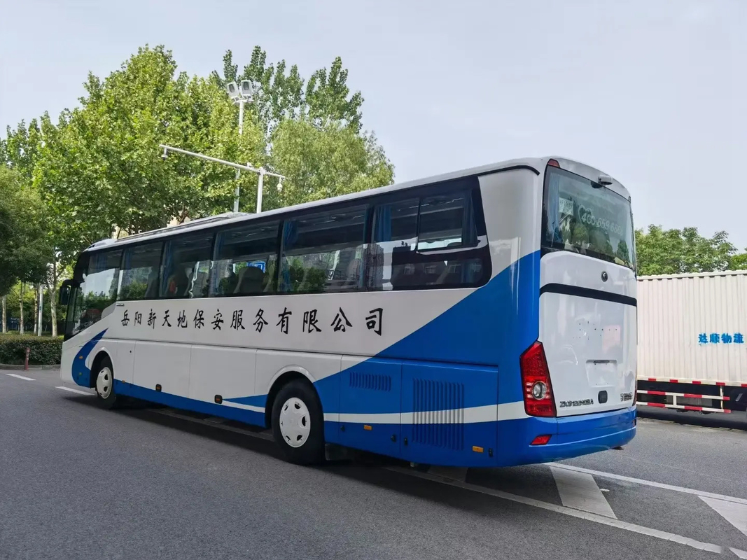 ZK6122 Yutong Χρησιμοποιούμενο επιβατικό λεωφορείο / 59-θέσιμη διπλής πόρτας λεωφορείο με αριστερή οδήγηση Euro 4