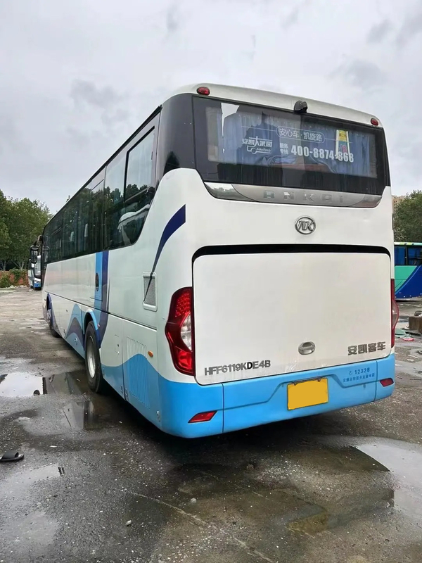 HFF6119 51 θέσεις πολυτελές λεωφορείο με μεγάλο χώρο για αποσκευές, πίσω κινητήρα ντίζελ, αριστερό οδηγό