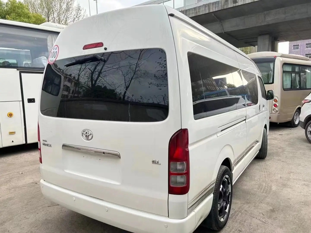 Hiace 13 θέσεις 4 πόρτες με εμπρός κίνηση βενζινοκινητήρα άνεση και χωρίς ατυχήματα μεταχειρισμένο μίνι μπους