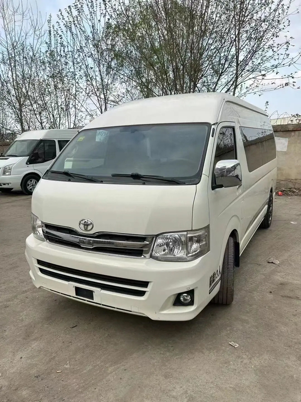 Hiace 13 θέσεις 4 πόρτες με εμπρός κίνηση βενζινοκινητήρα άνεση και χωρίς ατυχήματα μεταχειρισμένο μίνι μπους