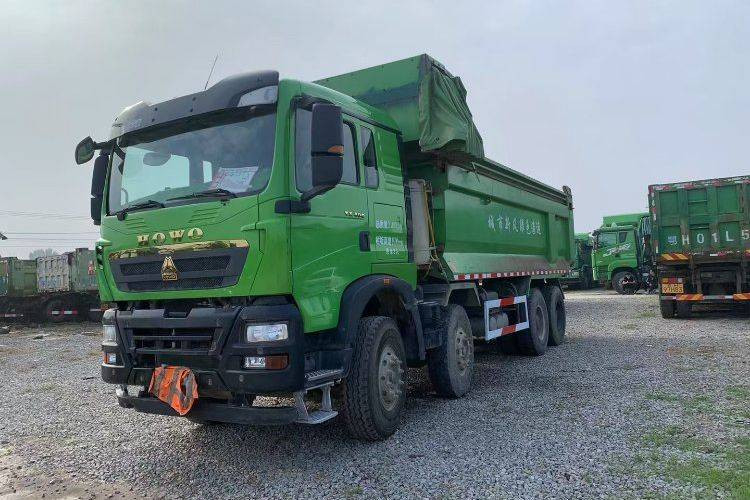 Σινο Truck Dump 8×4 Howo TX7 Tipper 2020 Έτος Weichai 400hp Ενίσχυρος κινητήρας 50 τόνων ωφέλιμο φορτίο