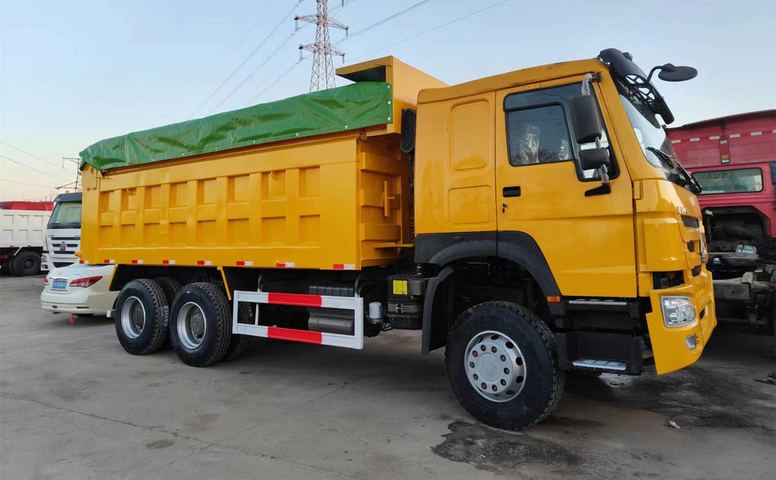 Νέο μεγάλο κουβά 30 τόνων 6*4 Howo Tipper με κάλυψη Νέα ελαστικά Single Sleeper