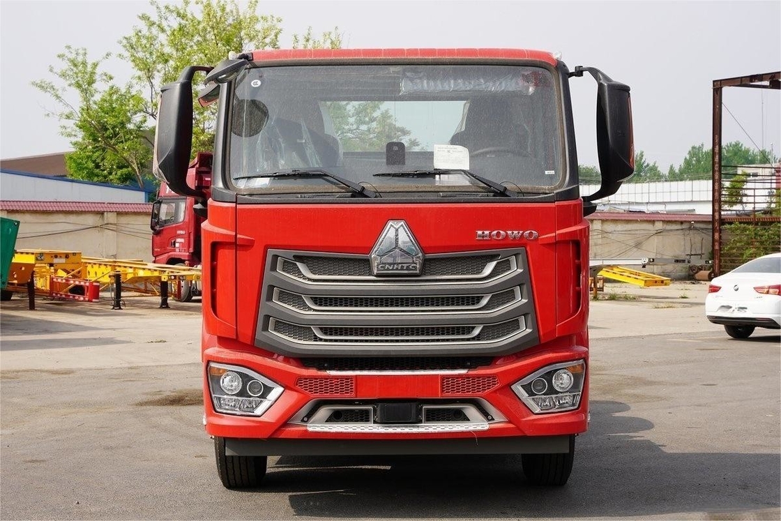 Sinotruk Howo N7G βαρύ φορτηγό Μία σειρά με μισό κάθισμα 460HP 6X4 Ντίζελ 12 ταχυτήτων ελκυστήρας