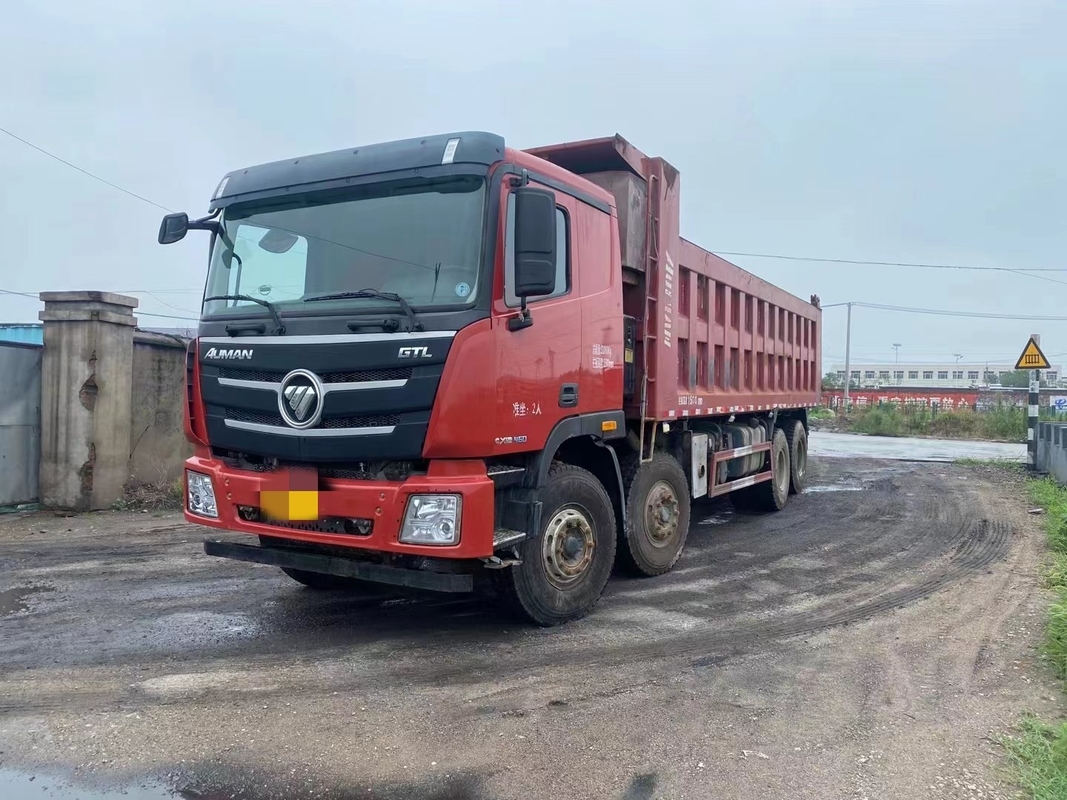 Χρησιμοποιηθέν UK Tipper Trucks Cummins κινητήρας 460hp Foton GTL Dump Truck 2021 Έτος China Truck