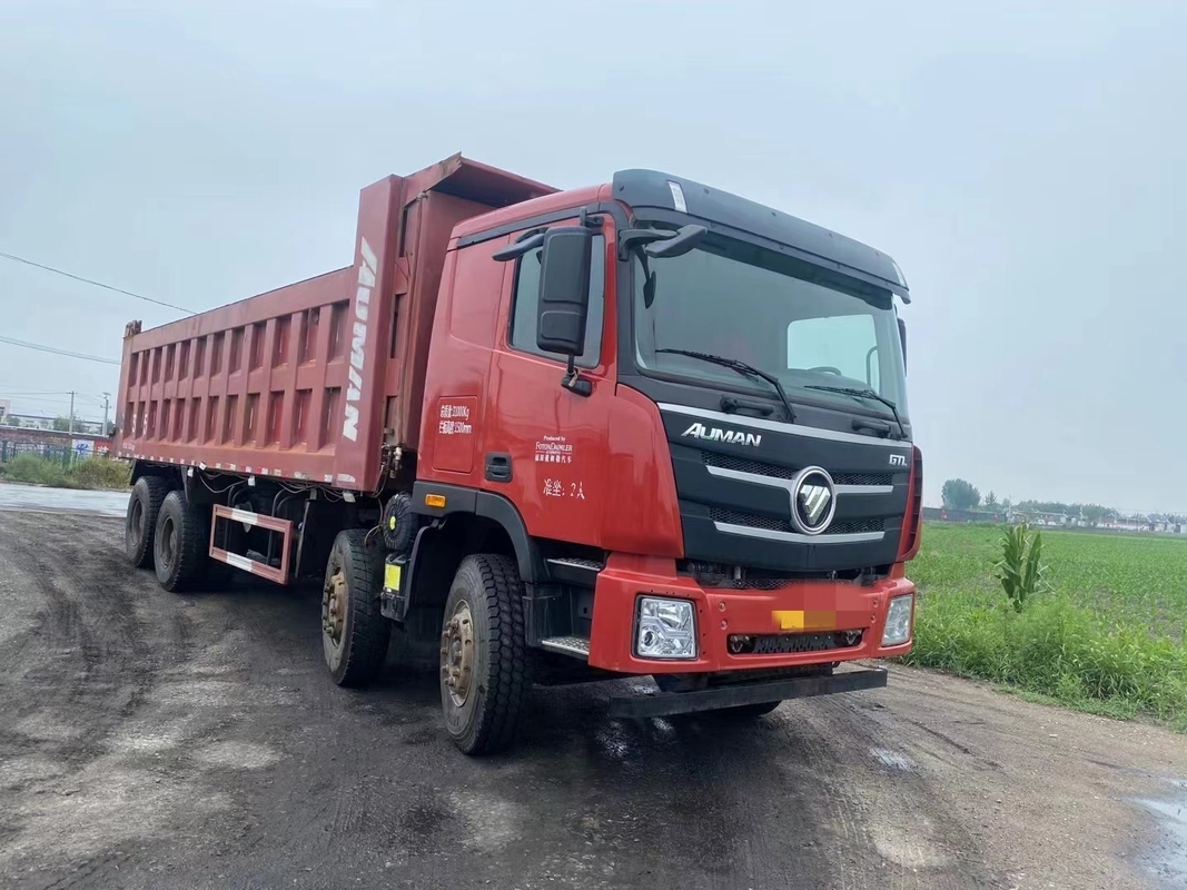 Χρησιμοποιηθέν UK Tipper Trucks Cummins κινητήρας 460hp Foton GTL Dump Truck 2021 Έτος China Truck