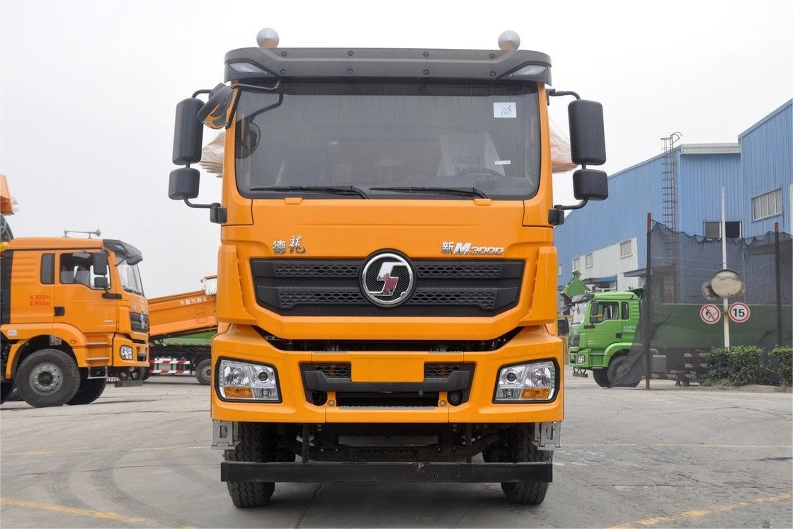 M3000 μοντέλο 8x4 350HP 16.1T 9.8m Shacman βαρύ φορτηγό αναδιπλούμενο κουτί φορτίου με σανίδα