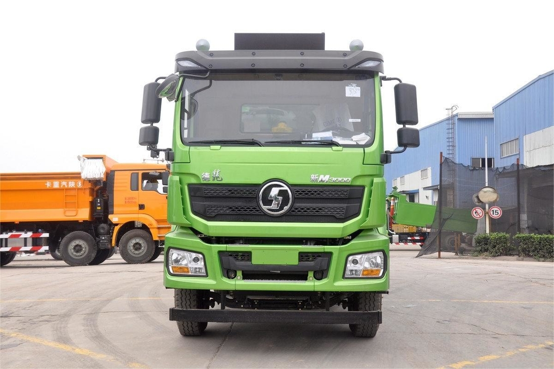 Shacman Dump Truck Weichai Εθνικό Πέντε 6x4 350HP 5.6m 6 κύλινδροι 10 Γερέων U-Box