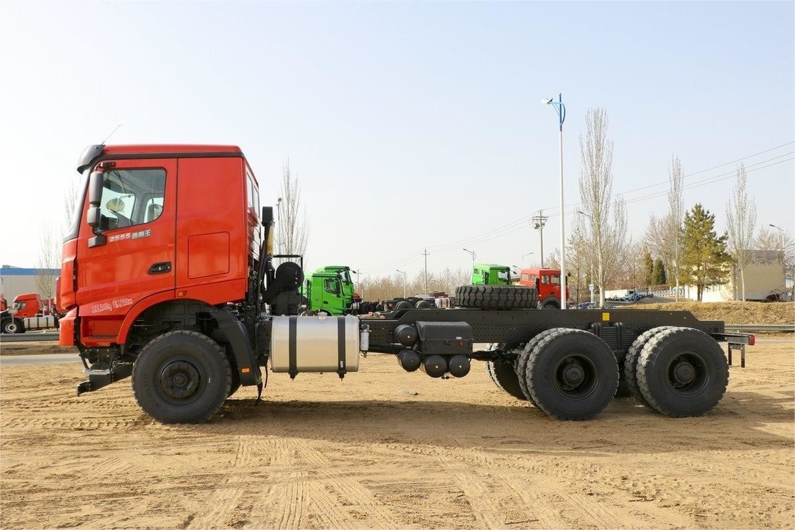 Βεϊμπέν βαρύ φορτηγό 550 hp 6X4 Πολλαπλές φιλικές προς το περιβάλλον καλύμματα 6m