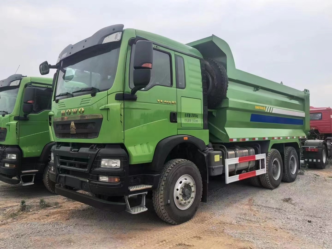 Τρακ Sino 400 HP ολοκαίνουργια 6 * 4 λειτουργία οδήγησης με 40 ελαστικά Howo TX Tipper σε αποθεματικό