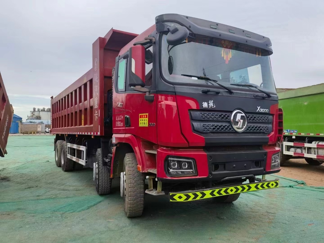 40 τόνων 8x4 Χρησιμοποιημένο φορτηγό απορριμμάτων 2021 Έτος Shacman X3000 High End μοντέλο Weichai 500hp