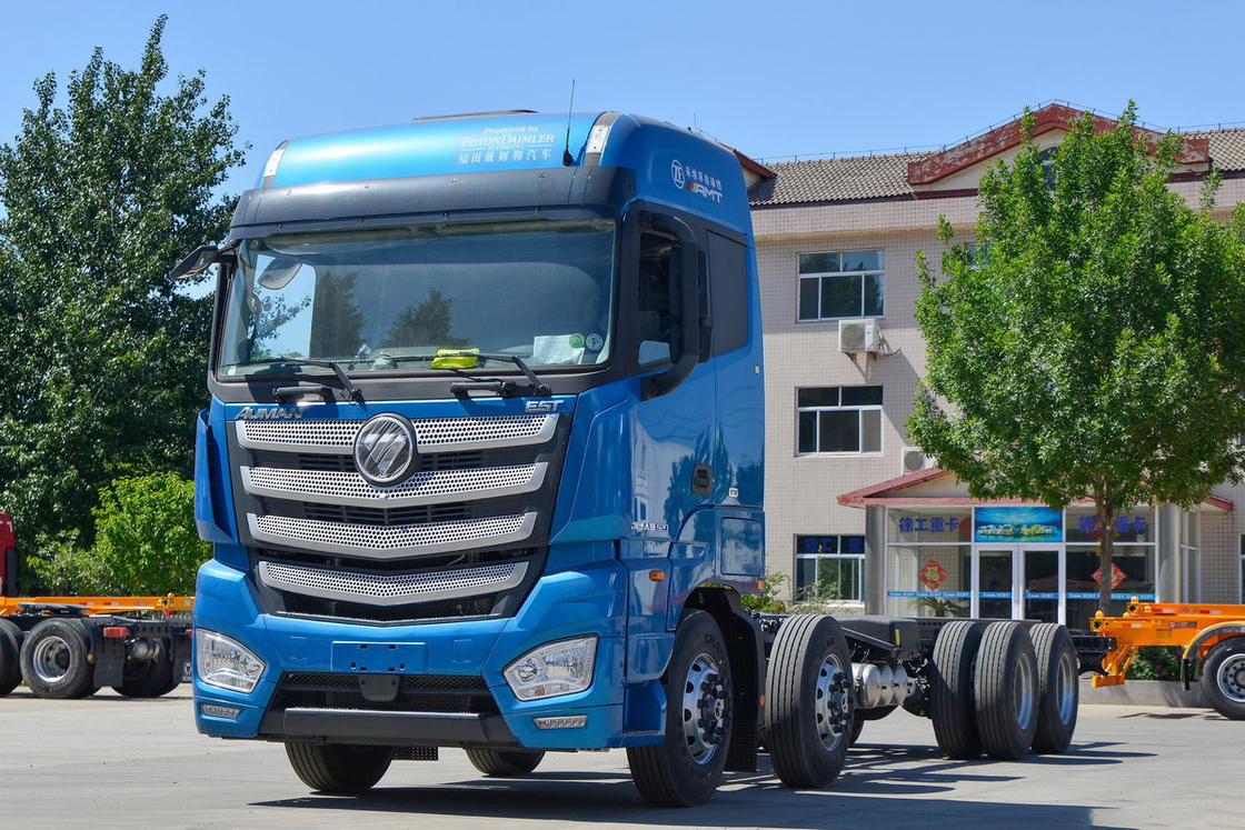 Φωτόν Auman φορτηγό μισοειδής κάθισμα 520HP 8X4 9,53m AMT αυτόματο κιβώτιο μεταφοράς φορτηγό σασί