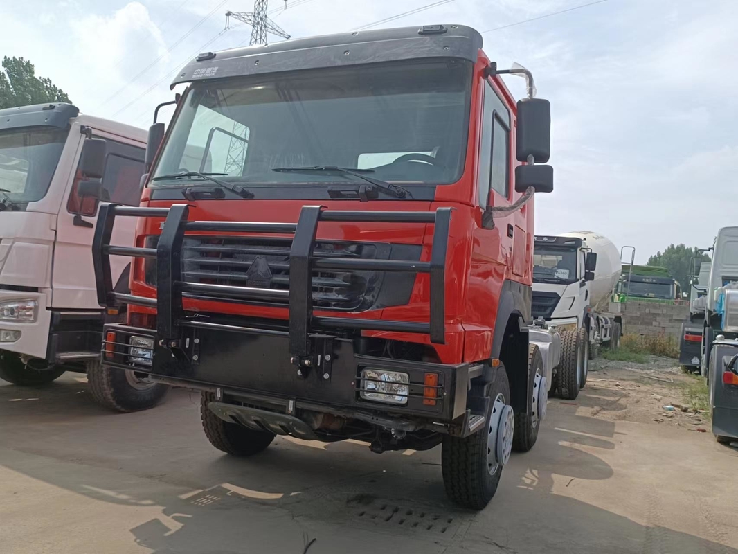 Sino Truck 2022 Howo Χρησιμοποιημένο υπόστρωμα με υψηλή ποιότητα ανακαινισμένο 8*4 με 12 ελαστικά LHD