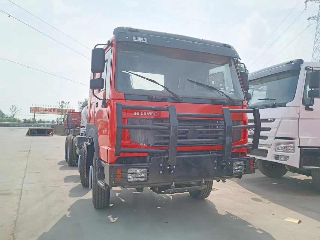 Sino Truck 2022 Howo Χρησιμοποιημένο υπόστρωμα με υψηλή ποιότητα ανακαινισμένο 8*4 με 12 ελαστικά LHD