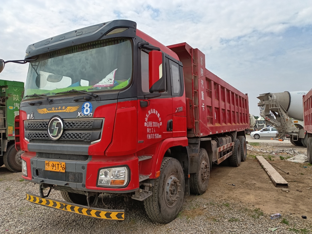 Τζαμάικα Καμιόνια Πώληση Shacman X3000 Tipper 2019 Έτος 430hp Μεγάλο κουβά 8*4 Drive Mode