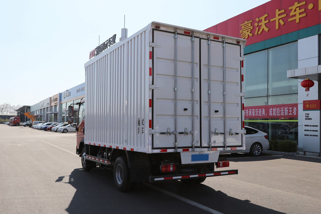 Sinotruk King Σειρά 160HP 4,15m High Roof Deflector Μονή σειρά HOWO Φαν ελαφρύ φορτηγό