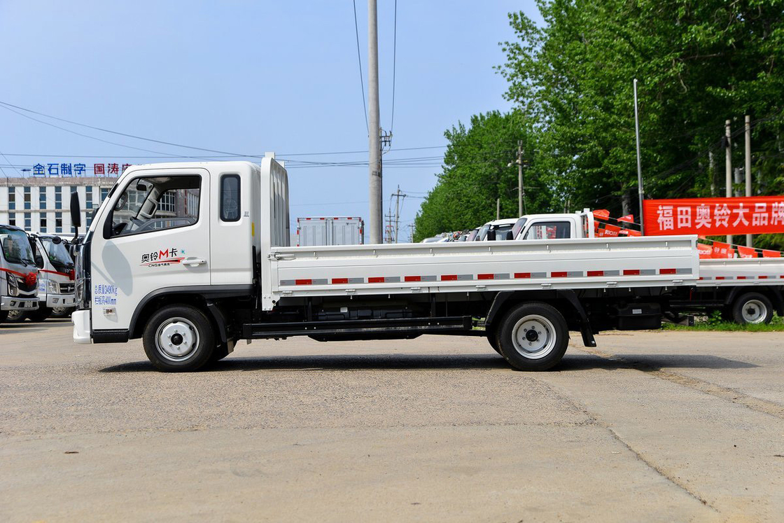 Φωτόν Auman ελαφρύ φορτηγό 2.0L 127HP CNG 3.94m Euro 6 5 Γεράδες Μονή σειρά καθίσματα Κουτί φορτίου