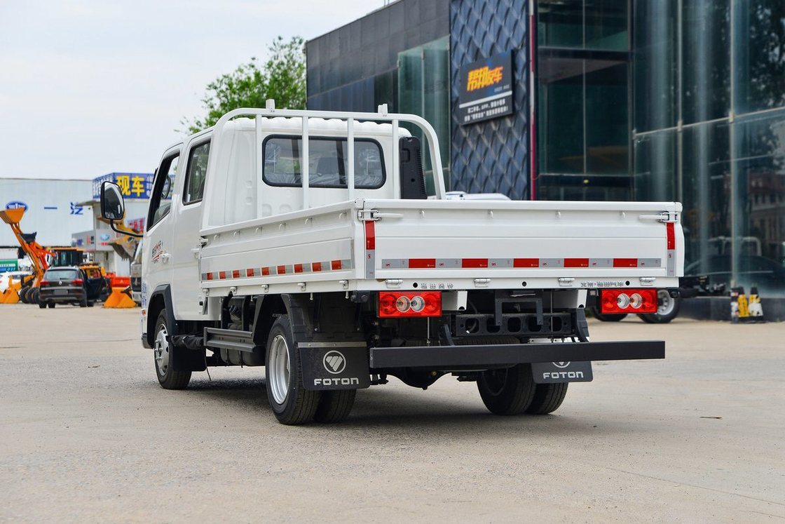 Auman M μοντέλο 2.0L διπλή σειρά καθίσματα 144HP Βενζίνη χειροκίνητο 5 ταχύτητες 2.7m Foton Flatbed Mini Truck