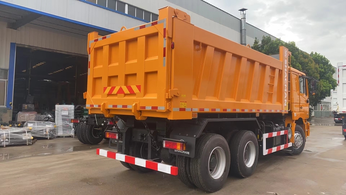 Τρακ 6*4 Shacman F2000 Κινέζικα Τρακ Μεγάλο κουβά 290hp Ντίζελ κινητήρας Αριστερό χειροκίνητο